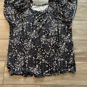 Maurice's Flutter Sleeve Top